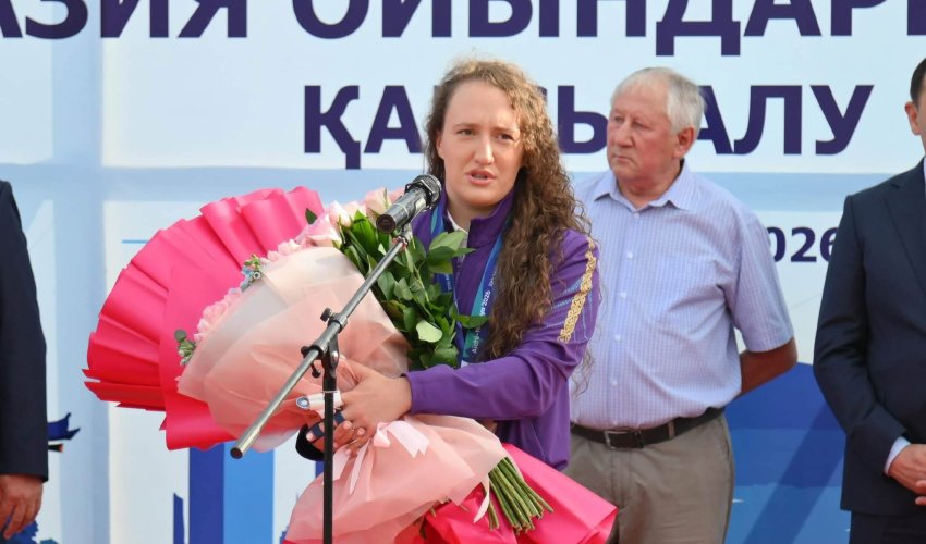 СОФЬЯ БЕРУЛЬЦЕВА ШЫМКЕНТКЕ АЗИЯ ОЙЫНДАРЫНЫҢ АЛТЫНЫМЕН ОРАЛДЫ
