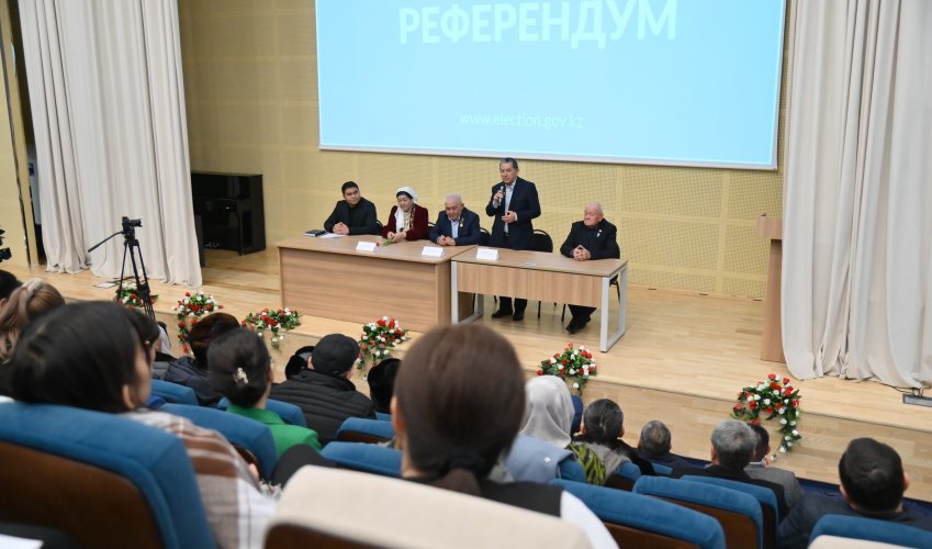 ЖАҢА КОНСТИТУЦИЯ: КЕЗЕКТІ ТҮСІНДІРУ ЖҰМЫСЫ ӨТТІ