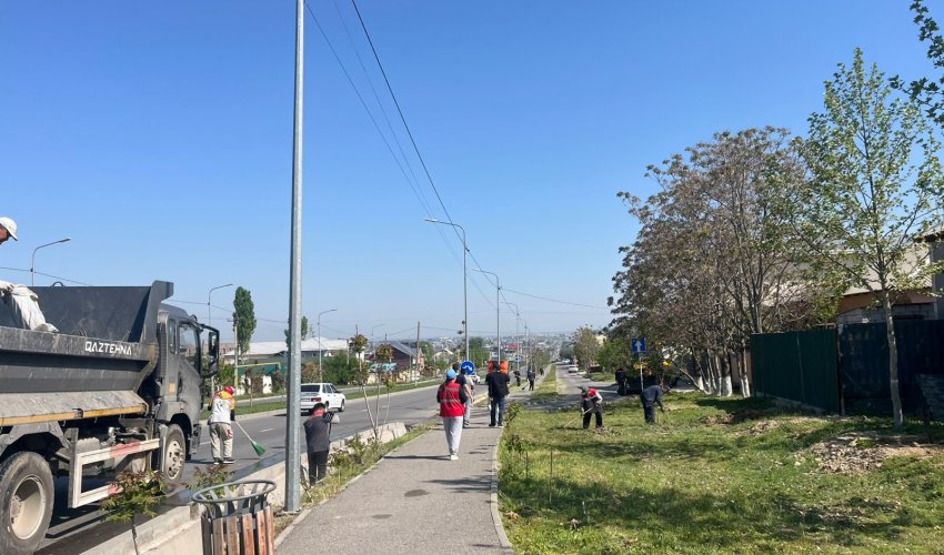 Тұран ауданында ауқымды сенбілік өтті