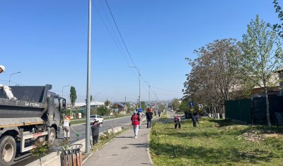 Тұран ауданында ауқымды сенбілік өтті