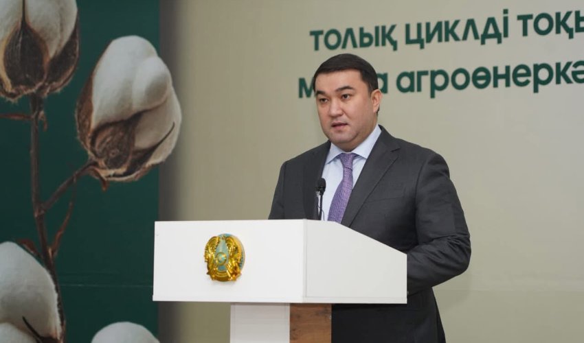 ТҮРКІСТАНДА ТОЛЫҚ ЦИКЛДІ ТОҚЫМА БҰЙЫМДАРЫН ӨНДІРУ БОЙЫНША МАҚТА АГРОӨНЕРКӘСІПТІК КЕШЕНІ ІСКЕ ҚОСЫЛДЫ