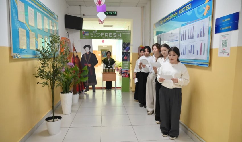 В городе Шымкент в рамках акции «Таза Қазақстан» прошли мероприятия, направленные на формирование экологической культуры