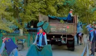 Тұран ауданында жалпықалалық сенбілік жоғары деңгейде өтті