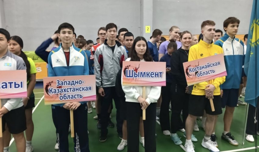 Шымкентте Бадминтоннан Еуразиялық лиганың халықаралық турнирі салтанатты түрде ашылды