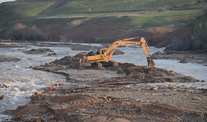 БАДАМ ӨЗЕНІНІҢ ЖАҒАЛАУЫНДА ТАСҚЫН ҚАУПІ ЖОҚ