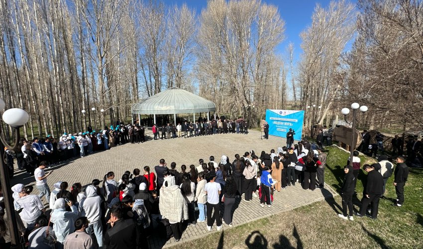 «МӘРТӨБЕ» ТАРИХИ КЕШЕНІНДЕ «МӘДЕНИ МҰРА» ЭКОЛОГИЯЛЫҚ АКЦИЯСЫ ӨТТІ