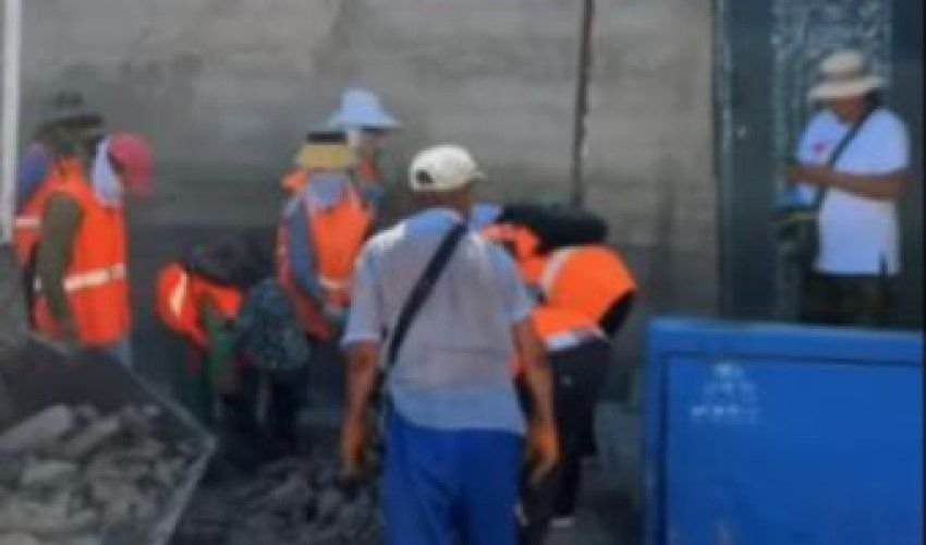 В РАЙОНЕ ТУРАН ПРОВЕДЁН СУББОТНИК В РАМКАХ ЭКОЛОГИЧЕСКОЙ АКЦИИ «ТАЗА ҚАЗАҚСТАН»