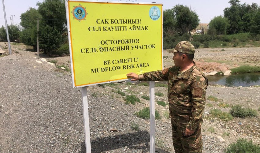 Жоюдан бұрын алдын алу маңызды: ТЖМ сел қаупін азайту бағытындағы жұмыстарды жалғастыруда