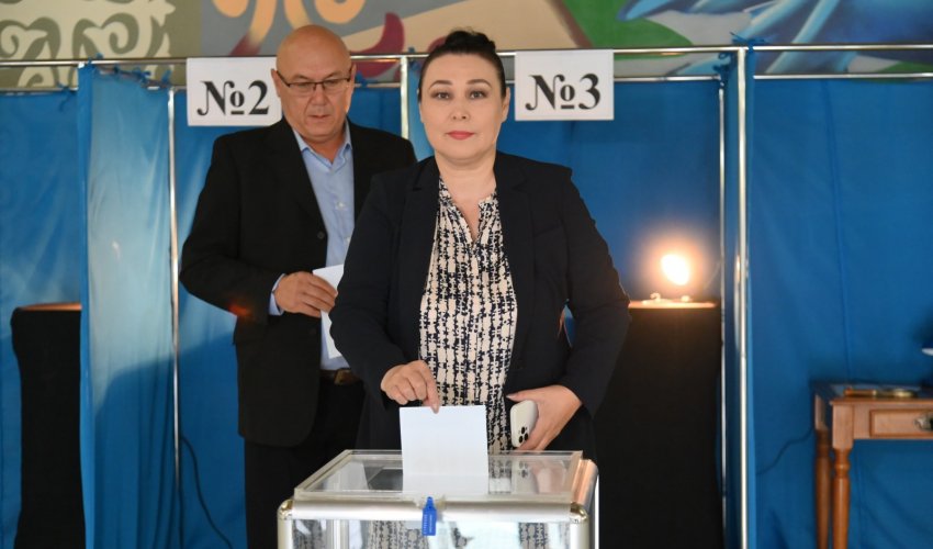 Отдать свой голос за процветание Казахстана