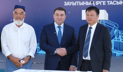 В ТУРКЕСТАНСКОЙ ОБЛАСТИ НАЧАЛОСЬ СТРОИТЕЛЬСТВО ЗАВОДА ПО ПРОИЗВОДСТВУ СИНТЕТИЧЕСКОГО АММИАКА И КАРБАМИДА