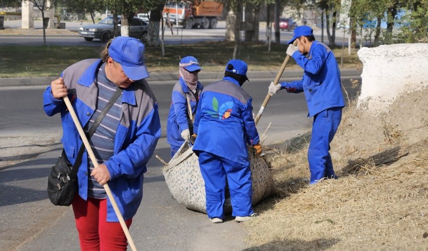 В Шымкенте к Всемирному дню чистоты было организовано мероприятие «Чистый берег»