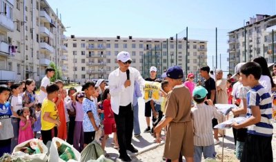 ТУРКЕСТАН: В КЕНТАУ ПРОШЛО МЕРОПРИЯТИЕ ПО УБОРКЕ, ПОСВЯЩЕННОЕ МЕЖДУНАРОДНОМУ ДНЮ «МИР БЕЗ ОТХОДОВ»