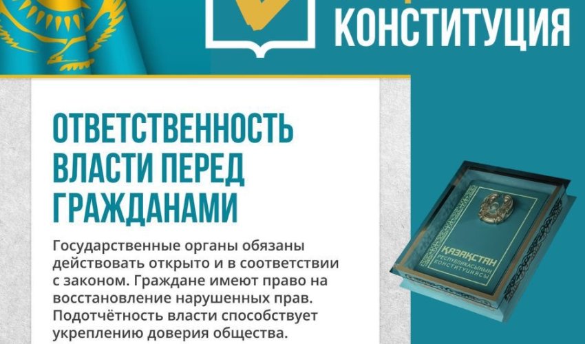 ОТВЕТСТВЕННОСТЬ ВЛАСТИ ПЕРЕД ГРАЖДАНАМИ — ОСНОВА СПРАВЕДЛИВОГО ГОСУДАРСТВА