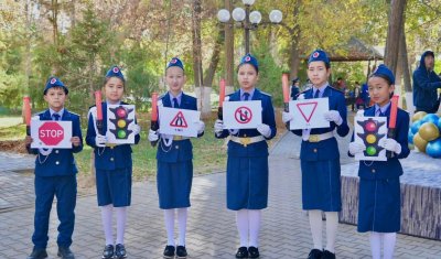 Заң мен тәртіп: Шымкентте полиция балаларға арналған заң туралы мультфильм ұсынды