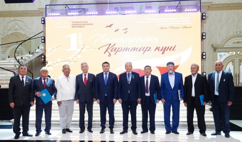 В ТУРКЕСТАНСКОЙ ОБЛАСТИ В ДЕНЬ ПОЖИЛЫХ ЛЮДЕЙ ОТКРЫЛСЯ ДОМ ВЕТЕРАНОВ «ҚҰРМЕТ»