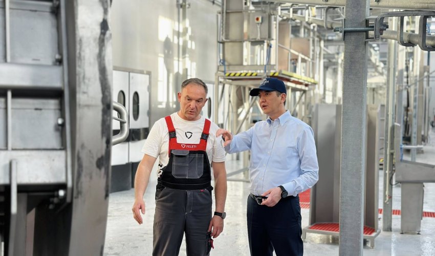 САЙРАМДАҒЫ ІРІ ЕТ ӨНДІРУ КЕШЕНІ – ӨҢІР ЭКОНОМИКАСЫНЫҢ ЖАҢА ТІРЕГІ
