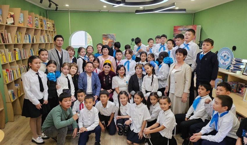 ОТБАСЫЛЫҚ КІТАПХАНАДА БАЛАЛАР ӘДЕБИЕТІНІҢ ҚАЗЫНАСЫ БЕРДІБЕК СОҚПАҚБАЕВТЫҢ 100 ЖЫЛДЫҚ МЕРЕЙТОЙЫ