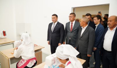 РЕСПУБЛИКА КҮНІ ҚАРСАҢЫНДА ТҮРКІСТАН ОБЛЫСЫНДА ТАҒЫ БІР МЕКТЕП АШЫЛДЫ