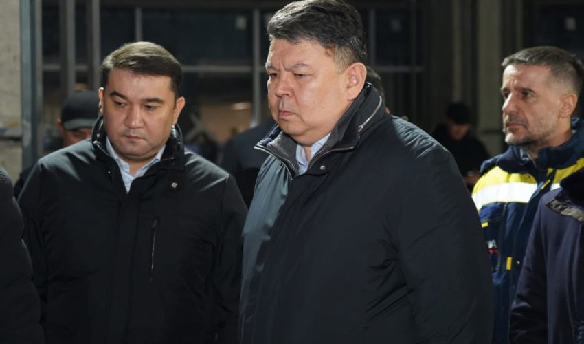 СТРОИТЕЛЬСТВО МНОГОПРОФИЛЬНОЙ БОЛЬНИЦЫ НА 570 МЕСТ В ТУРКЕСТАНЕ НАХОДИТСЯ ПОД КОНТРОЛЕМ