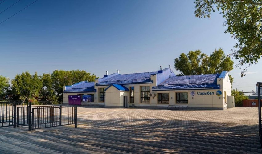 Сарыбел станциясының теміржол вокзалы жаңартылды