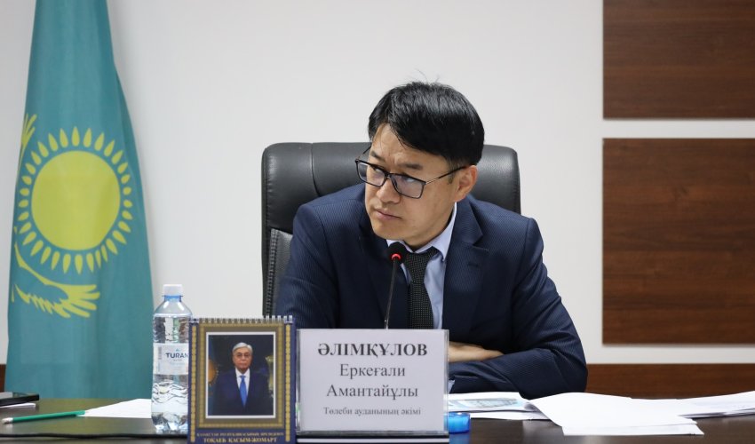 ТӨЛЕБИ АУДАНЫНДА ИНФРАҚҰРЫЛЫМ МЕН ӘЛЕУМЕТТІК НЫСАНДАР ҚҰРЫЛЫСЫ ҚАРҚЫН АЛДЫ