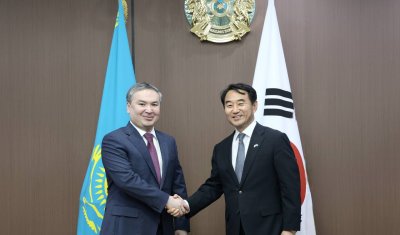 Ерсайын Нагаспаев обсудил с Послом Республики Корея перспективы развития промышленной кооперации