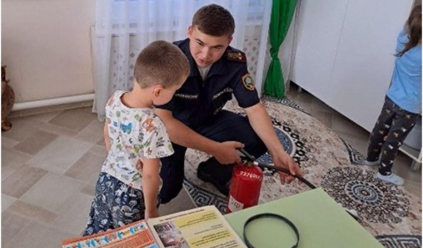 ТӨТЕНШЕ ЖАҒДАЙЛАР БАСҚАРМАСЫНЫҢ БАЛАЛАРҒА АРНАЛҒАН ҚАУІПСІЗДІК САБАҚТАРЫ