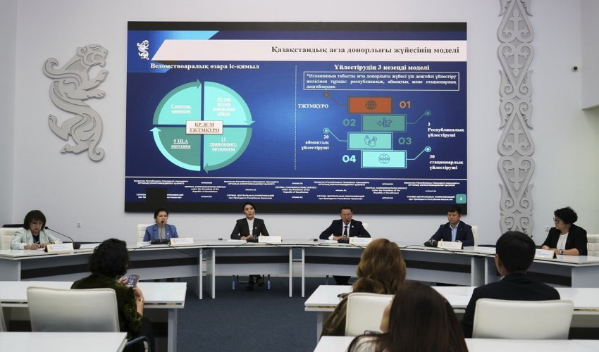 Қазақстанда трансплантация саласының заманауи жүйесі дамып келеді