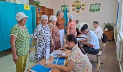 На выборах Курултая жители Туркестанской области проявляют высокую активность