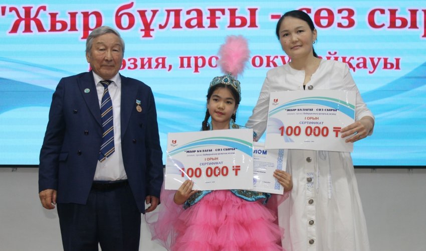 Шымкентте Ұлттық кітап күніне орай үздік оқушылар марапатталды