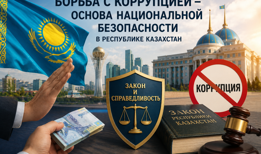 Борьба  с коррупцией  –  основа национальной безопасности в Республике Казахстан