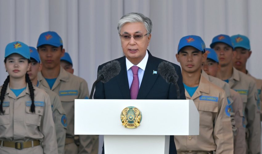 Мемлекет басшысы XI «Айбын» халықаралық әскери-патриоттық жастар жиынын ашты