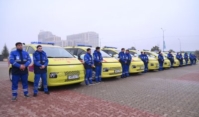ШЫМКЕНТ: ЖЕДЕЛ ЖӘРДЕМ ҚЫЗМЕТІНЕ 30 ЖАҢА АВТОКӨЛІК ТАБЫСТАЛДЫ