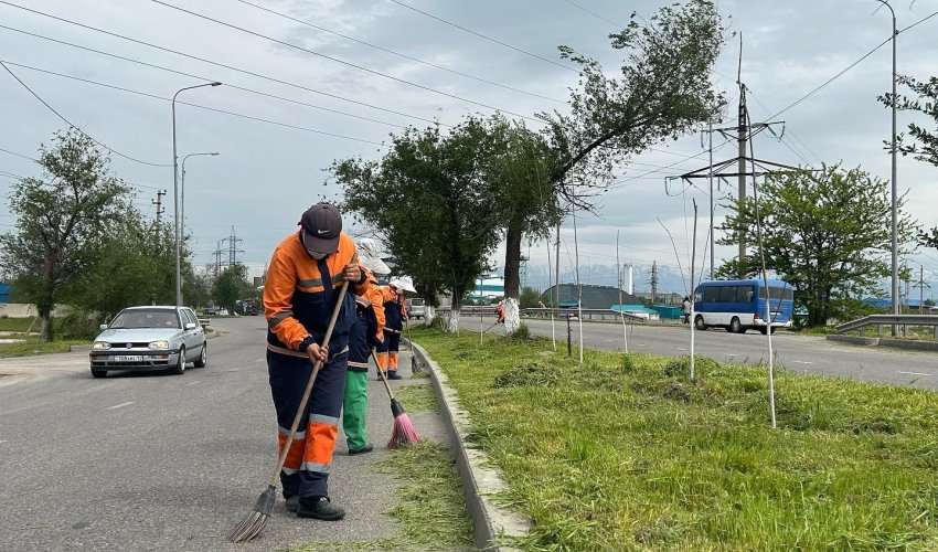 МӘДЕНИЕТ МАМАНДАРЫ ТАЗАЛЫҚҚА АТСАЛЫСТЫ