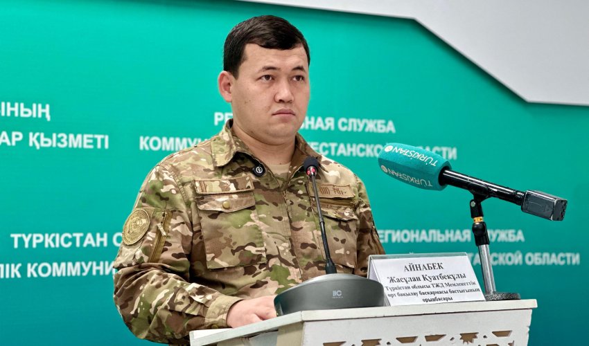 В ТУРКЕСТАНСКОЙ ОБЛАСТИ С НАЧАЛА ГОДА ЗАРЕГИСТРИРОВАНО БОЛЕЕ 200 ПОЖАРОВ