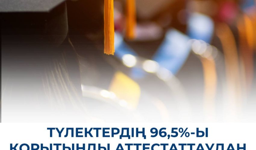 Резидентура түлектерінің 96,5%-ы қорытынды аттестаттаудан сәтті өтті