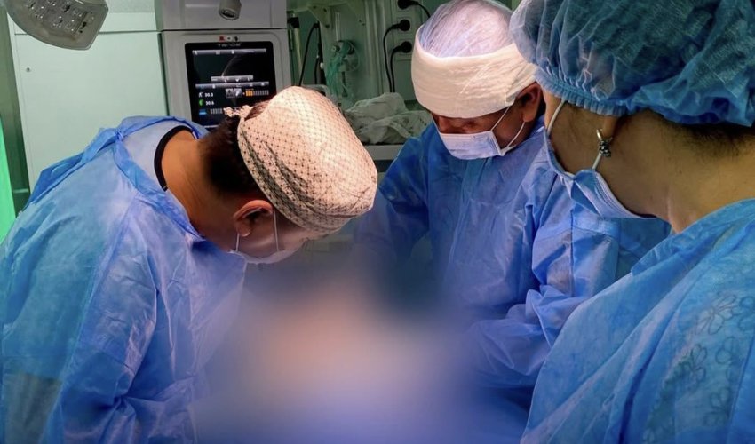 ШЫМКЕНТ: ПЕРЗЕНТХАНАДА НЕОНАТАЛДЫҚ ХИРУРГИЯ БӨЛІМШЕСІ АШЫЛДЫ
