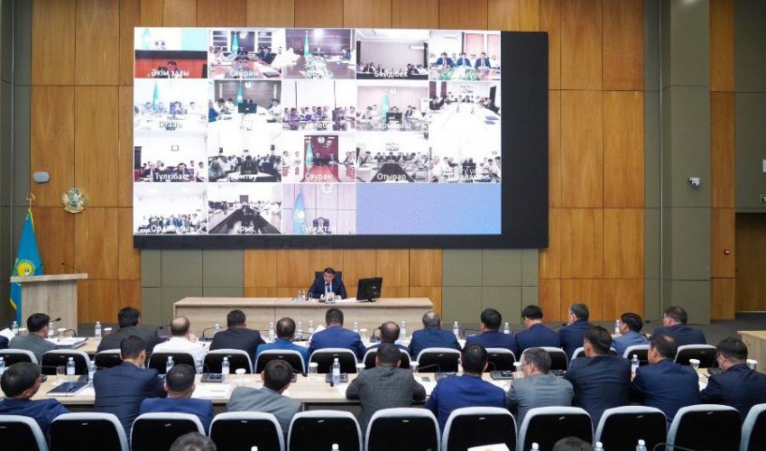 ТҮРКІСТАН ОБЛЫСЫ ЭКОНОМИКАЛЫҚ КӨРСЕТКІШТЕР БОЙЫНША КӨШ БАСТАДЫ