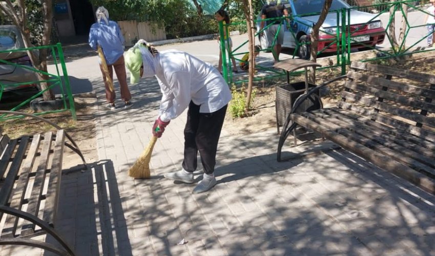 В ТУРАНСКОМ РАЙОНЕ ПРОВЕДЁН МАСШТАБНЫЙ СУББОТНИК