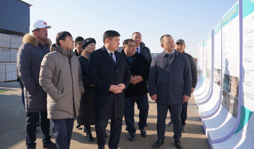 ОРДАБАСЫ АУДАНЫНДА ЖАҢА ӨНДІРІС ІСКЕ ҚОСЫЛЫП, ӨҢІРДІҢ ЭКОНОМИКАЛЫҚ ӘЛЕУЕТІ НЫҒАЯ ТҮСТІ