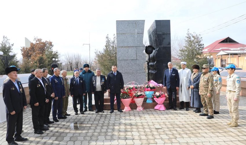 АРЫСТА «ЕРЛІК – ЕЛГЕ МҰРА» ШАРАСЫ АЯСЫНДА АУҒАН СОҒЫСЫ АРДАГЕРЛЕРІНЕ ҚҰРМЕТ КӨРСЕТІЛДІ