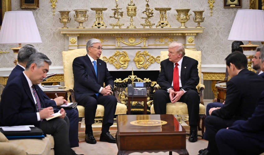 Ақ үйдегі кездесу барысында Қазақстан мен АҚШ президенттері Израиль Премьер-министрі Беньямин Нетаньяхумен телефон арқылы сөйлесті