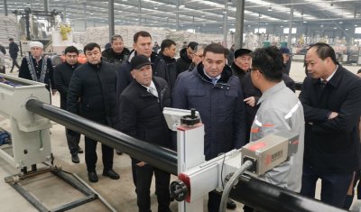 ТҮРКІСТАН: ОТЫРАРДА ЗАМАНАУИ МАҚТА ӨҢДЕУ ЗАУЫТЫ АШЫЛДЫ