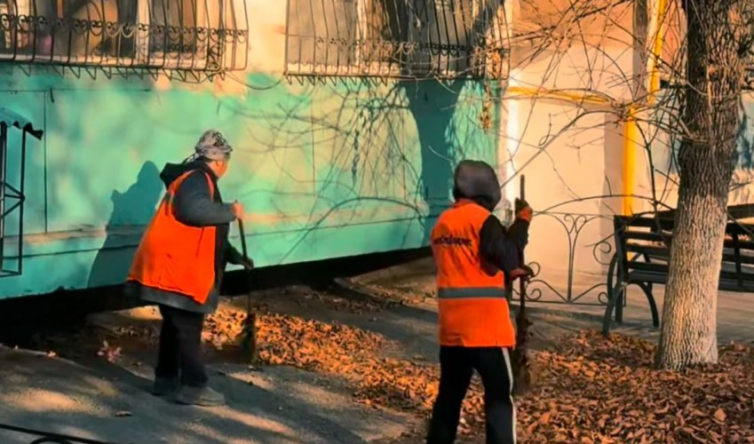 В РАЙОНЕ ТУРАН СИСТЕМАТИЧЕСКИ ПРОВОДЯТСЯ РАБОТЫ ПО БЛАГОУСТРОЙСТВУ И БЛАГОУСТРОЙСТВУ ОБЩЕСТВЕННЫХ ПРОСТРАНСТВ