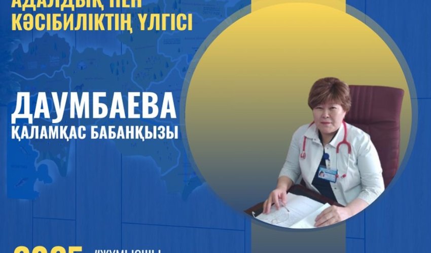 МЕДИЦИНА САЛАСЫН АДАЛДЫҚПЕН КӘСІБИЛІКТІҢ ҮЛГІСІ