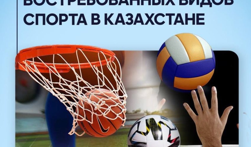 ТОП-10 востребованных видов спорта в Казахстане