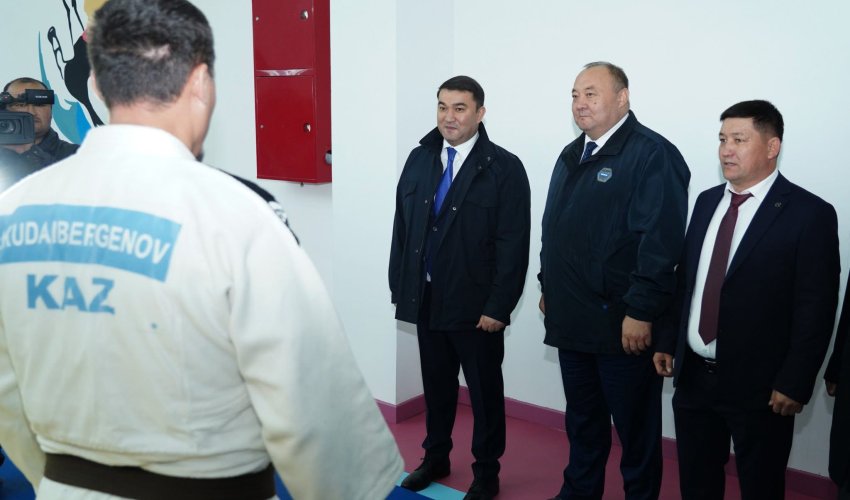 ТУРКЕСТАН: В КЕЛЕССКОМ РАЙОНЕ ОТКРЫЛСЯ СПОРТИВНЫЙ КОМПЛЕКС НА 250 МЕСТ