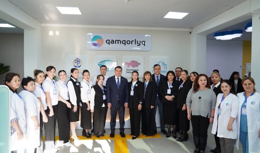 В ТУРКЕСТАНЕ ОТКРЫЛСЯ ЦЕНТР «ҚАМҚОРЛЫҚ»