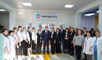В ТУРКЕСТАНЕ ОТКРЫЛСЯ ЦЕНТР «ҚАМҚОРЛЫҚ»