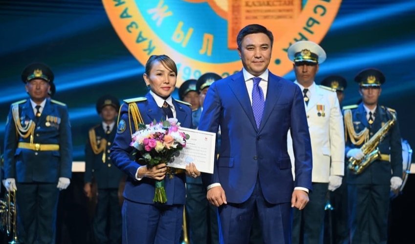 Шымкентте Ата Заң айбыны асқақтады